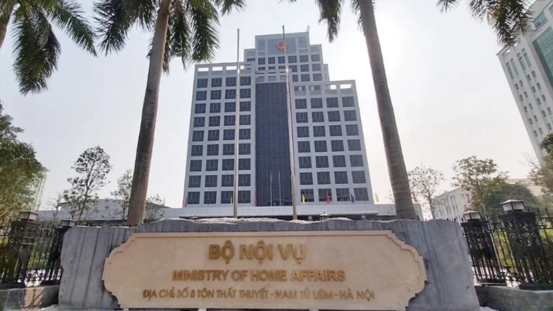 Trụ sở Bộ Nội vụ. (Ảnh: Moha)