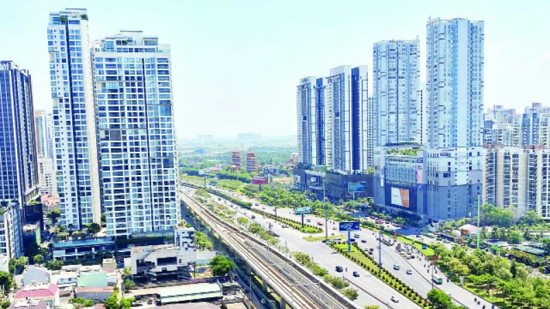 Một góc thành phố Thủ Đức, Thành phố Hồ Chí Minh. (Ảnh minh họa: nhandan.vn)