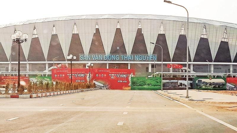 Sân vận động Thái Nguyên.