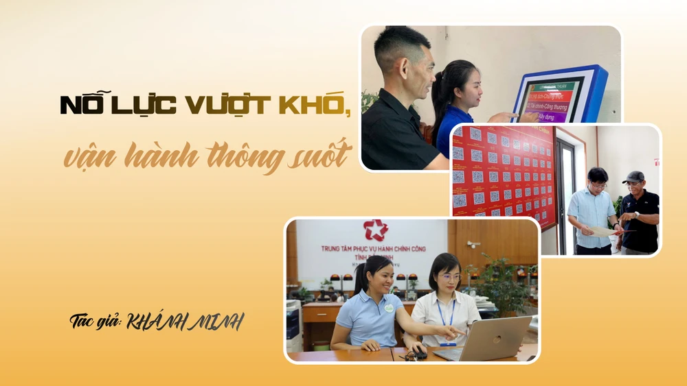 Nỗ lực vượt khó, vận hành thông suốt