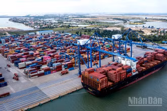 EVFTA là chất xúc tác đưa kim ngạch thương mại song phương Việt Nam-EU tăng trưởng mạnh mẽ. (Ảnh minh họa: THÀNH ĐẠT)