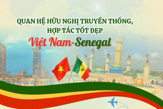 [Infographic] Quan hệ hữu nghị truyền thống Việt Nam-Senegal