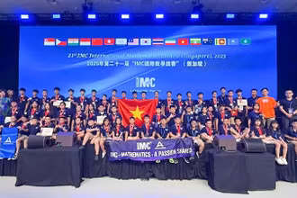 Đoàn Việt Nam tham dự IMC 2025. (Ảnh: Ban tổ chức IMC Việt Nam)