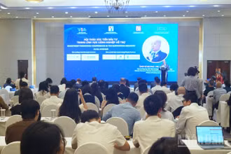Quang cảnh hội thảo. (Ảnh: TRUNG HƯNG)
