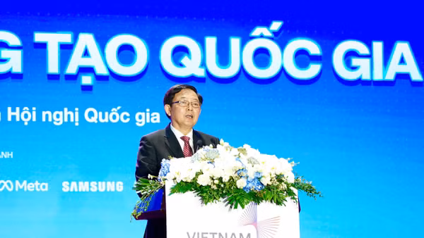Phó Thủ tướng Chính phủ Hồ Quốc Dũng phát biểu tại sự kiện. (Ảnh: Bộ Khoa học và Công nghệ)