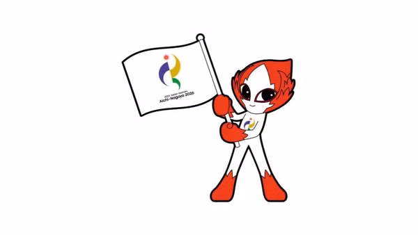 Mascot của Asian Games 2026. 