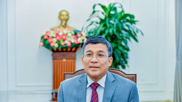 Thứ trưởng Thường trực Bộ Ngoại giao Nguyễn Minh Vũ. 