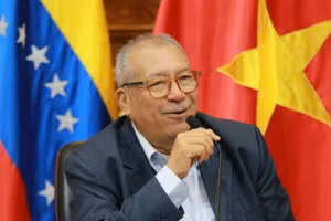 Ông Saul Ortega, Chủ tịch Nhóm Nghị sĩ hữu nghị Venezuela-Việt Nam. 