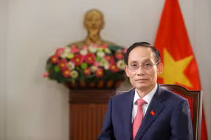 Đồng chí Lê Hoài Trung, Ủy viên Bộ Chính trị, Bộ trưởng Ngoại giao. (Ảnh: Bộ Ngoại giao cung cấp)