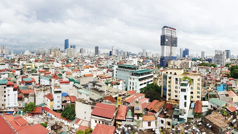 Kiến trúc đô thị ảnh hưởng nhiều đến sinh hoạt và cuộc sống của người dân. Ảnh: BẮC SƠN