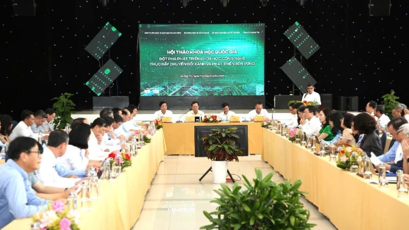 Quang cảnh Hội thảo tại tỉnh Quảng Trị.