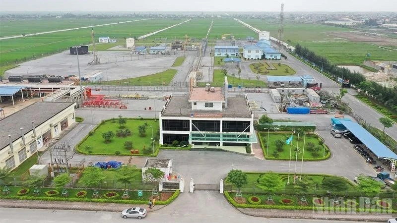 Khu công nghiệp Tiền Hải, Thái Bình. (Ảnh: PV)