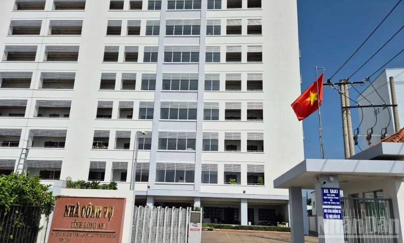 Cán bộ thuộc diện Ban Thường vụ Tỉnh ủy quản lý dự kiến được bố trí tại số 4, nhà công, đường tỉnh 827, phường 7 thành phố Tân An, Long An.