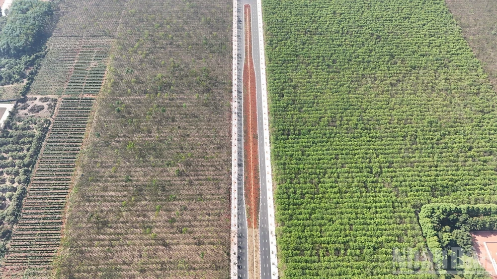 Đường Vành đai 1 Long Khánh được thông xe kỹ thuật sau hơn 1 năm thi công.