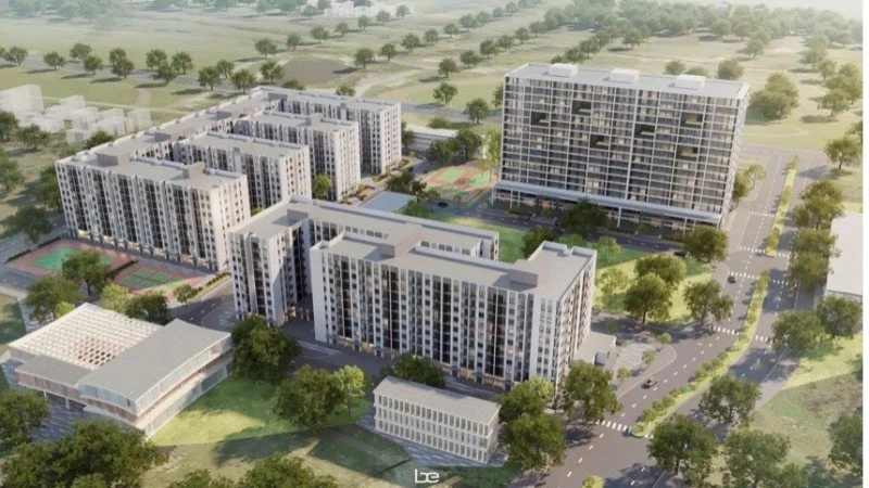 Phối cảnh dự án.