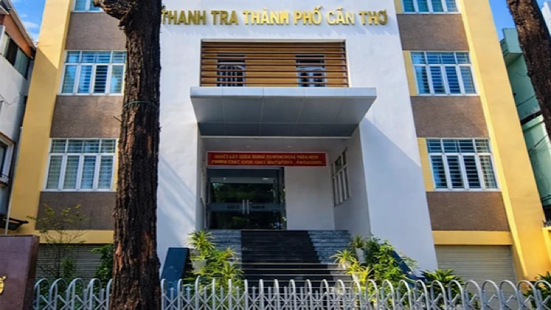 Trụ sở Thanh tra thành phố Cần Thơ.
