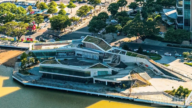 Toàn cảnh dự án này nhìn từ trên cao.