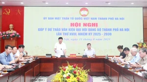 Tại hội nghị các chuyên gia, nhà khoa học đã thể hiện tinh thần trách nhiệm, tâm huyết và sự nhất trí cao với dự thảo văn kiện.