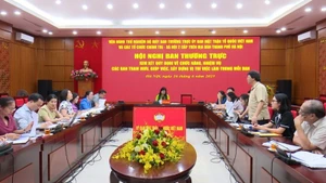Ban Thường trực Ủy ban Mặt trận Tổ quốc Việt Nam Thành phố (mới) họp vận hành thử nghiệm mô hình chính quyền địa phương hai cấp.
