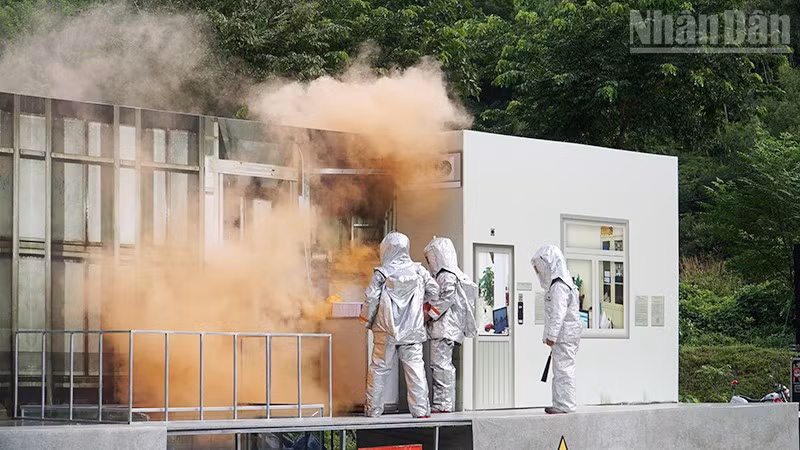 Đà Nẵng tổ chức diễn tập sự cố bức xạ, hạt nhân hàng năm nhằm chủ động ứng phó kịp thời.