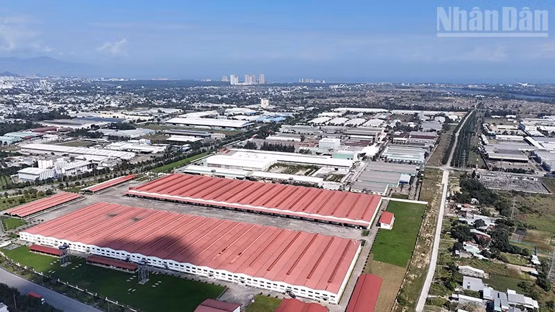 Khu công nghiệp Điện Nam-Điện Ngọc. (Ảnh: ANH QUÂN)