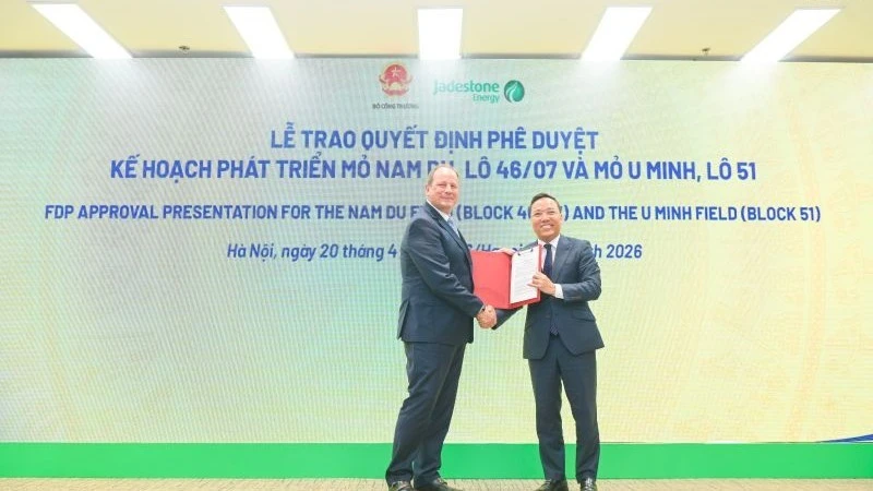 Dự án khí Nam Du-U Minh chính thức ký hợp đồng, hứa hẹn bổ sung nguồn cung chiến lược cho Tây Nam Bộ