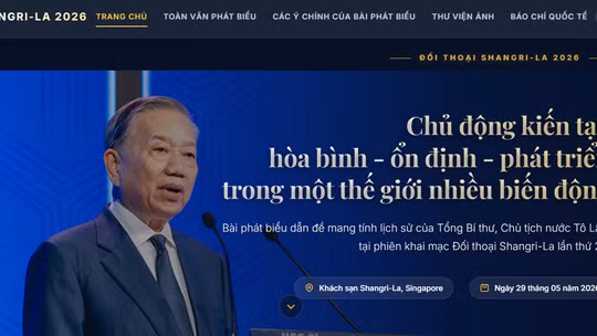 Toàn cảnh sự kiện Tổng Bí thư, Chủ tịch nước Tô Lâm phát biểu dẫn đề tại Đối thoại Shangri-La 2026