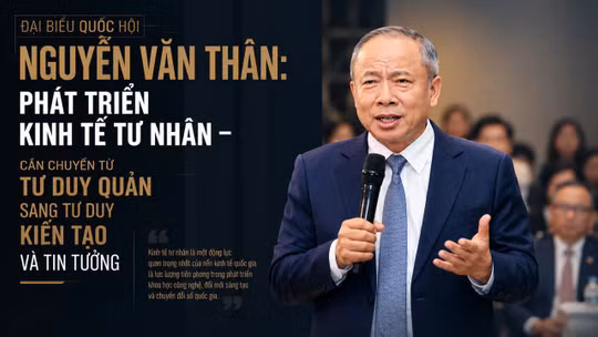 Đại biểu Quốc hội Nguyễn Văn Thân trả lời phỏng vấn Báo Nhân Dân.