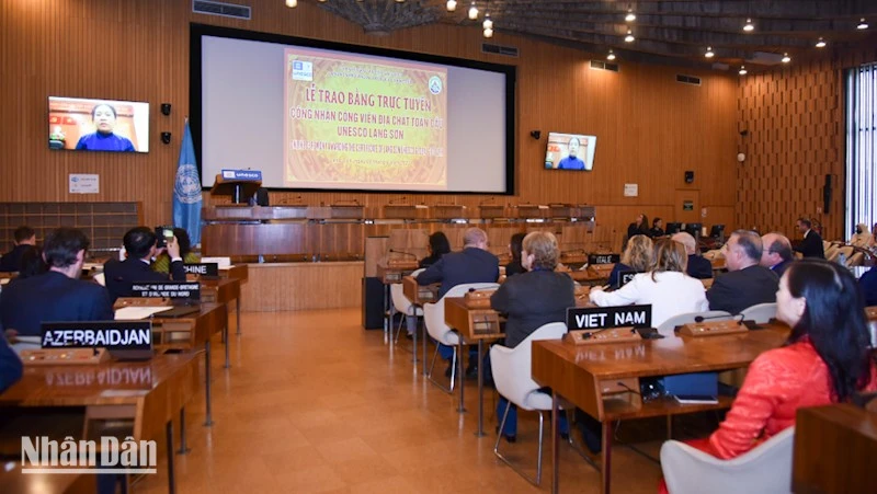 UNESCO một lần nữa ghi danh một địa phương của Việt Nam vào mạng lưới công viên địa chất toàn cầu. (Ảnh: MINH DUY)