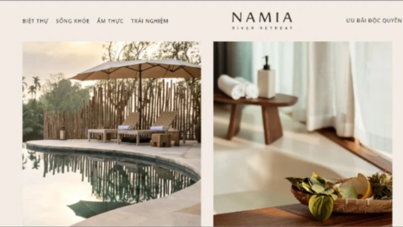 Khách sạn Namia River Retreat (Hội An) được trao giải thưởng Versailles 2025