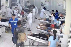 Các nạn nhân đang được điều trị tại Bệnh viện đa khoa Khánh Hòa. (Ảnh CTV)