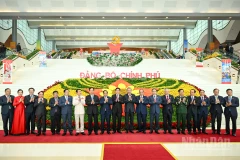 Tổng Bí thư Tô Lâm cùng các đồng chí lãnh đạo, nguyên lãnh đạo Đảng, Nhà nước dự Đại hội Đảng bộ Chính phủ lần thứ I, nhiệm kỳ 2025-2030.