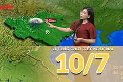 [Video] Dự báo thời tiết đêm nay và ngày mai 10/7/2025: Mưa gia tăng ở Bắc Bộ