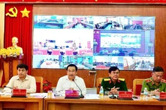 Ban Chỉ huy Phòng thủ dân sự tỉnh Khánh Hòa chủ trì cuộc họp chống bão Kalmaegi.