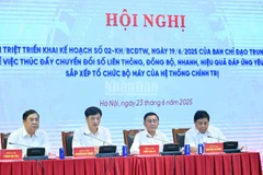 Các đồng chí lãnh đạo Đảng, Nhà nước và các đại biểu chủ trì hội nghị.