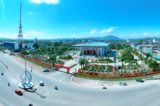 Trung tâm Thông tin-Hội nghị tỉnh Tuyên Quang đã hoàn tất công tác chuẩn bị để tổ chức Đại hội đại biểu Đảng bộ tỉnh Tuyên Quang lần thứ I. (Ảnh: Hoàng Thảo)