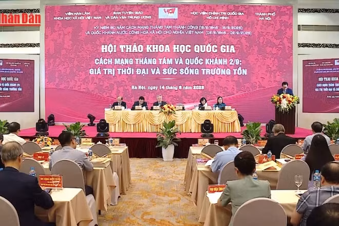 [Video] “Hội thảo khoa học quốc gia khẳng định giá trị trường tồn Cách mạng Tháng Tám và Quốc khánh 2-9”