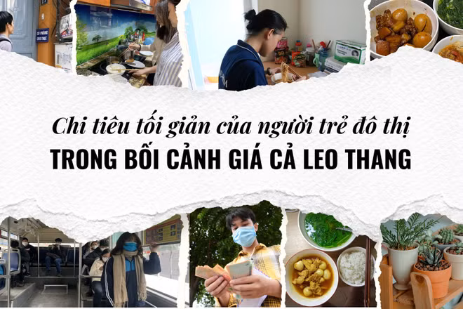 Giá cả tăng cao tại khu vực đô thị khiến người trẻ phải thắt chặt chi tiêu.