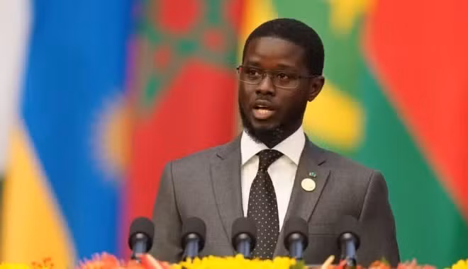 Tổng thống Senegal Basirou Diomaye Faye.