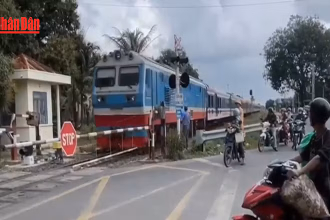 [Video] Xử lý 56 trường hợp vi phạm tại đường ngang đường sắt trong 1 ngày, nhiều địa phương xử lý nghiêm
