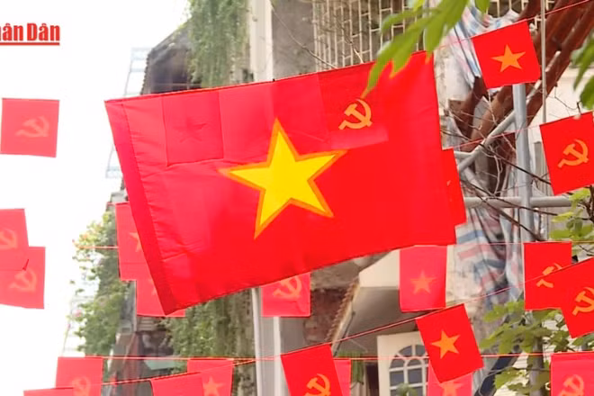 [Video] Rực rỡ cờ hoa mừng Quốc khánh 2/9