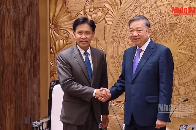  [Video] Tư pháp là trụ cột quan trọng trong hợp tác Việt Nam - Lào