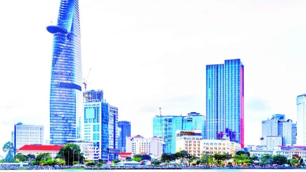 Trung tâm Tài chính quốc tế Thành phố Hồ Chí Minh kỳ vọng sẽ hình thành hệ sinh thái tài chính có khả năng hội nhập sâu với thị trường toàn cầu. (Ảnh TÙNG ANH)