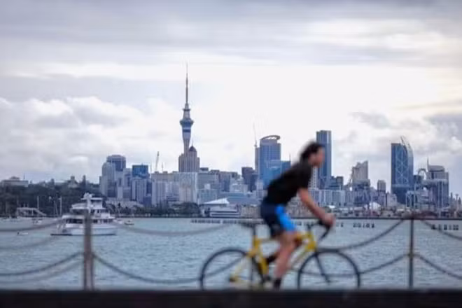 Khu vực vịnh Mission ở Auckland (New Zealand). (Ảnh: Tân Hoa Xã)