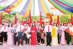 Trường THCS Phan Đình Phùng, phường Nam Đông Hà, tỉnh Quảng Trị khai giảng năm học mới 2025-2026
