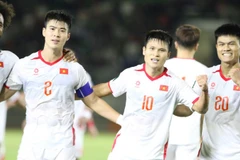 Đội tuyển Việt Nam vừa có chiến thắng 2-0 trước đội tuyển Lào. (Ảnh: VFF)