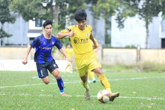 Tám cái tên mạnh nhất tiến vào vòng tứ kết Giải bóng đá U21 Quốc gia 2025. (Ảnh: VFF)
