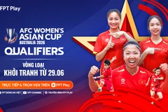 Vòng loại giải bóng đá nữ châu Á 2026 sẽ khởi tranh từ ngày 29/6. (Ảnh: VFF)