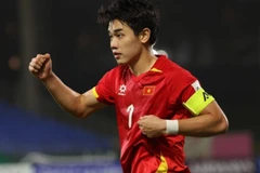Nguyễn Đình Bắc thi đấu ấn tượng tại Vòng chung kết U23 châu Á 2026. (Ảnh: VFF)