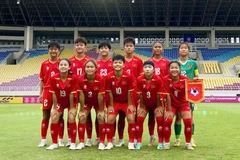 Đội tuyển U16 nữ Việt Nam sẽ hướng đến trận tranh hạng Ba tại giải đấu khu vực Đông Nam Á. (Ảnh: VFF)